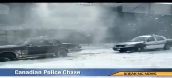 Canadian police chase ©MIDAS